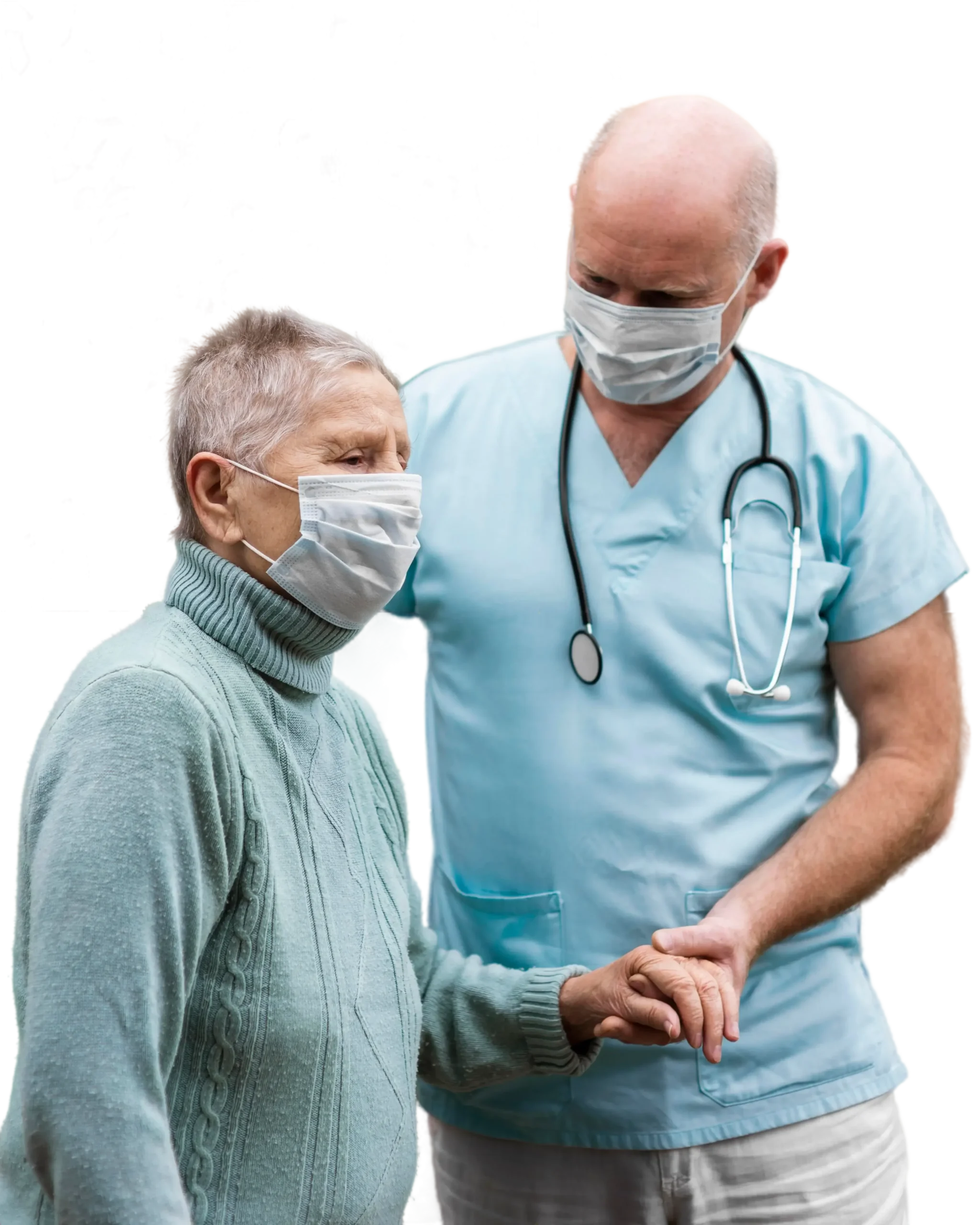 side-view-older-woman-with-medical-mask-male-nurse-transformed